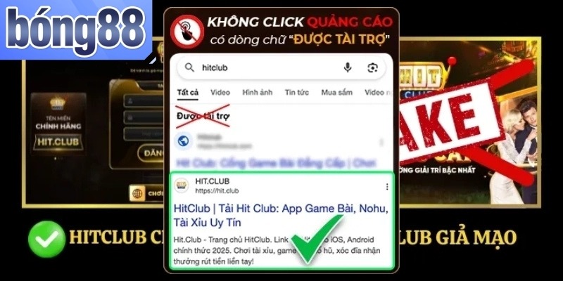 Nhận diện app Hitclub thật giả để tránh bị lừa đảo